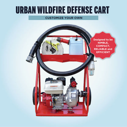 Urban Wildfire Defense Cart