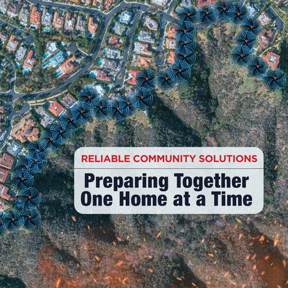 Dual Discharge Urban Wildfire Defense Cart XL2 - Two Stage with Honda GX390 Electric Start Engine