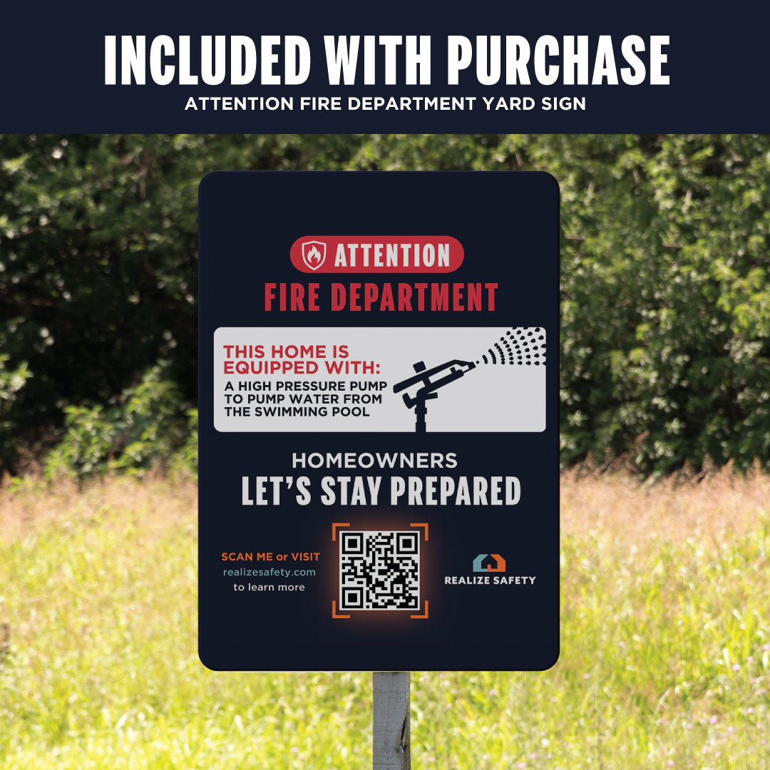 Dual Discharge Urban Wildfire Defense Cart XL2 - Two Stage with Honda GX390 Electric Start Engine