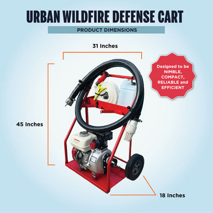 Urban Wildfire Defense Cart